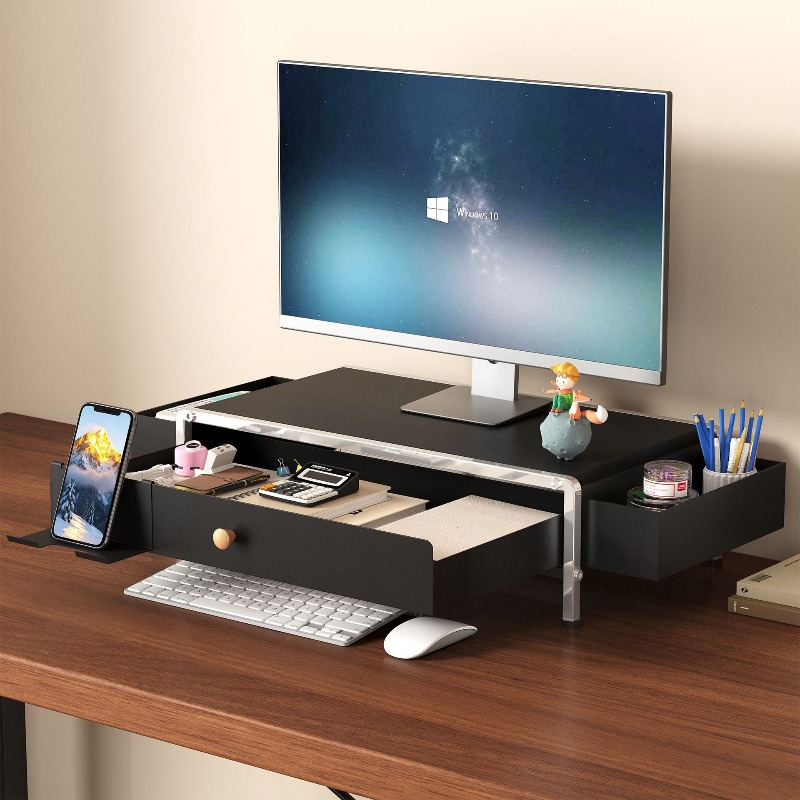 Metal Monitor Stand Riser Adju - Setup Desk Monitor 评论和价格