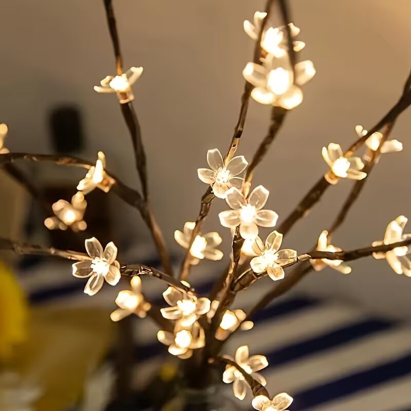1/2PC 20LED Cherry Blossom Tre - Desk Setup Lamp 评论和价格