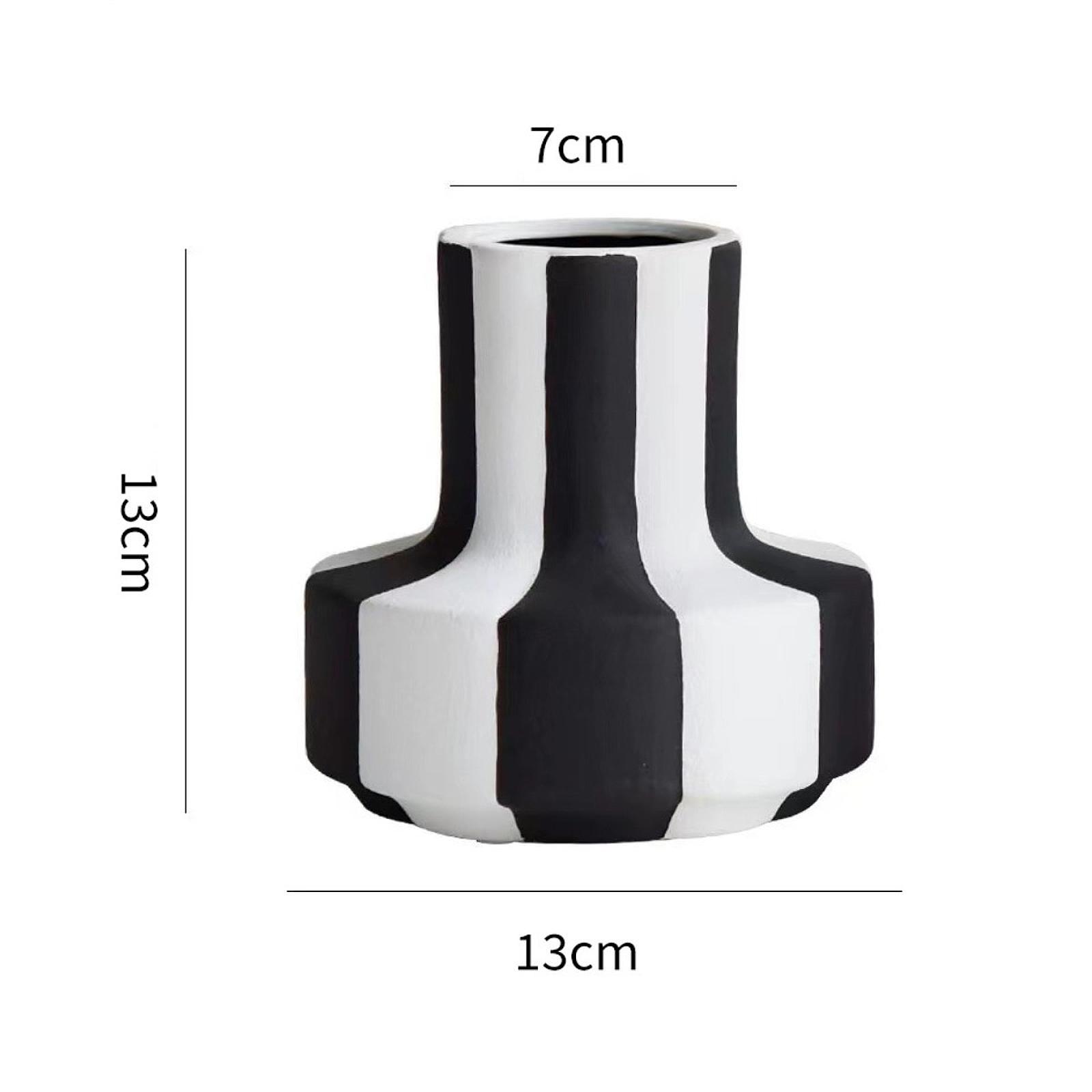 Elegant Black White Stripe Pla - Desk Setup Minimalist 评论和价格